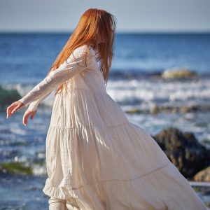 Linen Maxi Dress Plus Size Wedding Kaftan Abaya