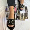 Handmade Sandals Black Summer Shoes Full Grain Leather